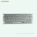 Industrial Metalic Keyboard for Information Kiosk